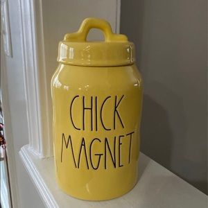 Chick Magnet canister Rae Dunn